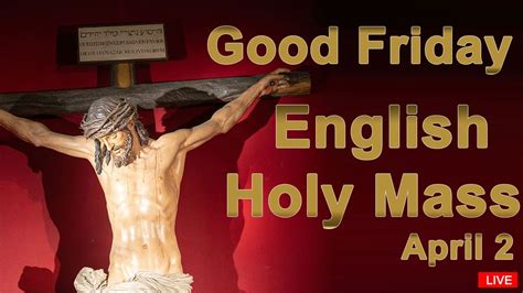 how long is good friday mass